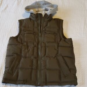 GAP boys puffed brown vest